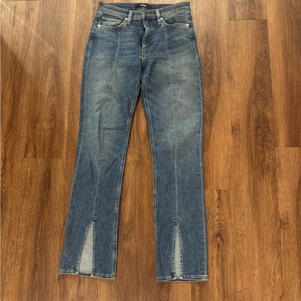 Hudson Jeans Barbara Straight Classic Blue Denim